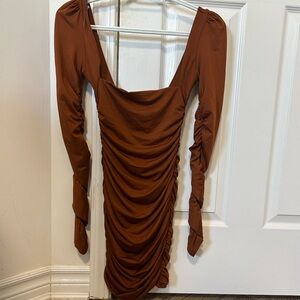 Princess Polly long sleeve bodycon dress